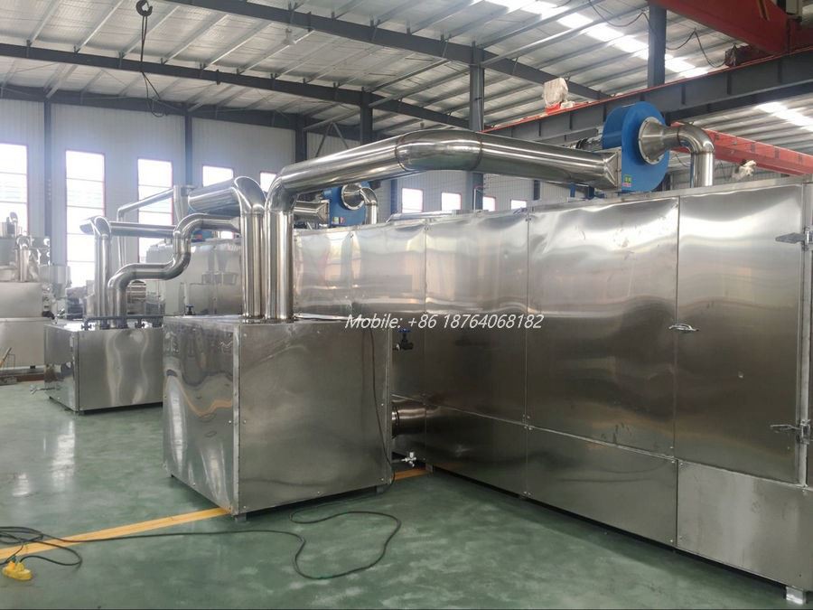 corn flakes processing machine