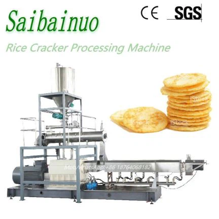 Máquina de Biscoitos de Arroz