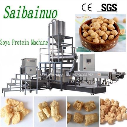 Linha de processamento de proteína de soja texturizada