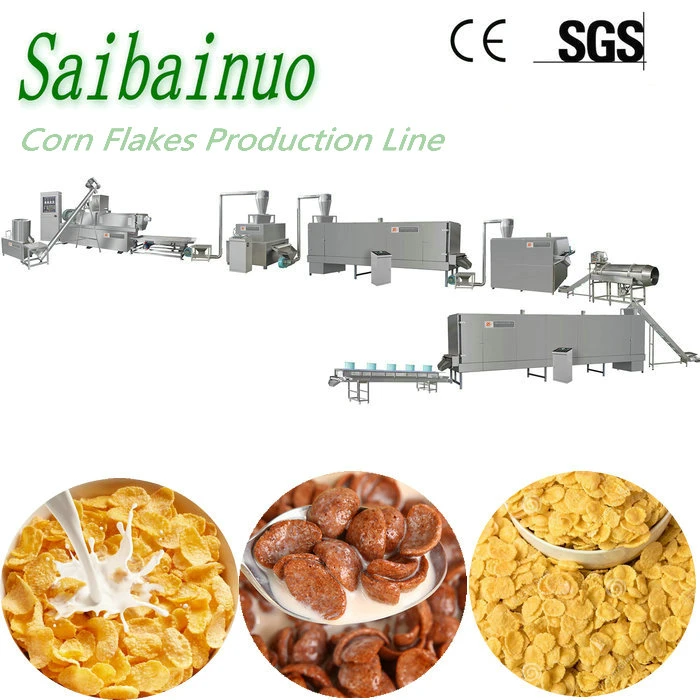 Breakfast Cereal Making Extruder Machine