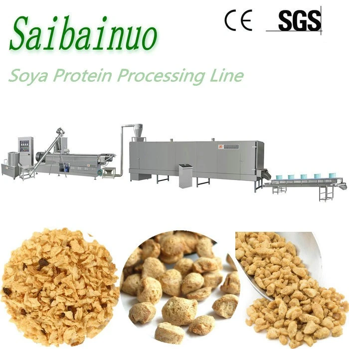 Textured Vegetable Soya Protein Production Machine